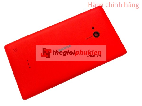 Vỏ Nokia Lumia 720 đỏ công ty